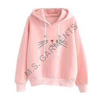 Girls Hoodie - Color: Pink