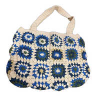 Handmade Crochet Bag - Color: Multi Colour