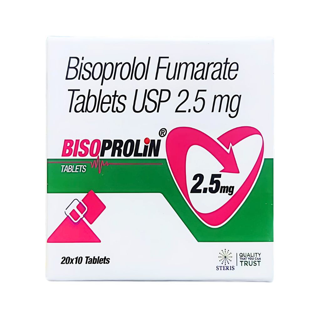 Bisoprolol Fumarate 2.5mg - Drug Type: General Medicines