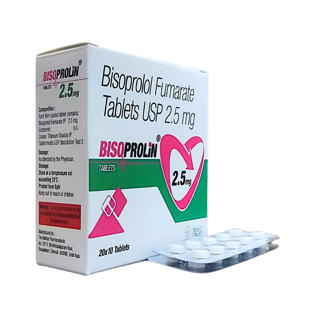 Bisoprolol Fumarate 2.5mg