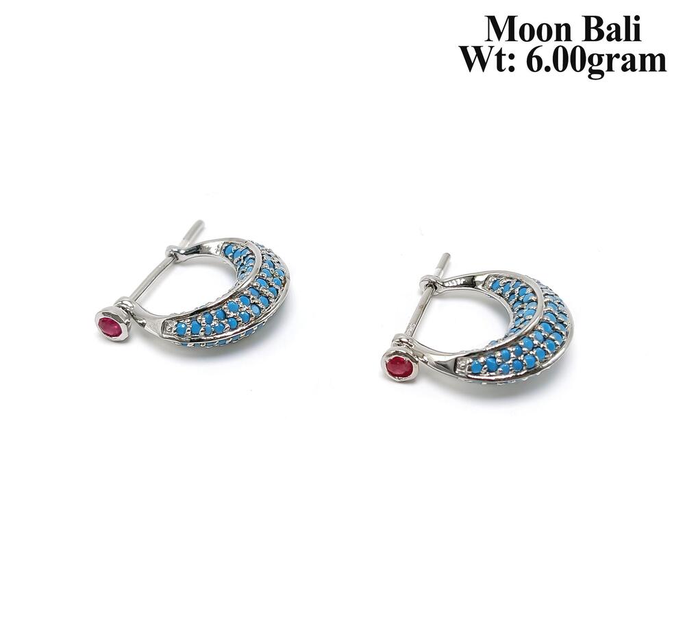 92.5 Silver New Design Moon Bali