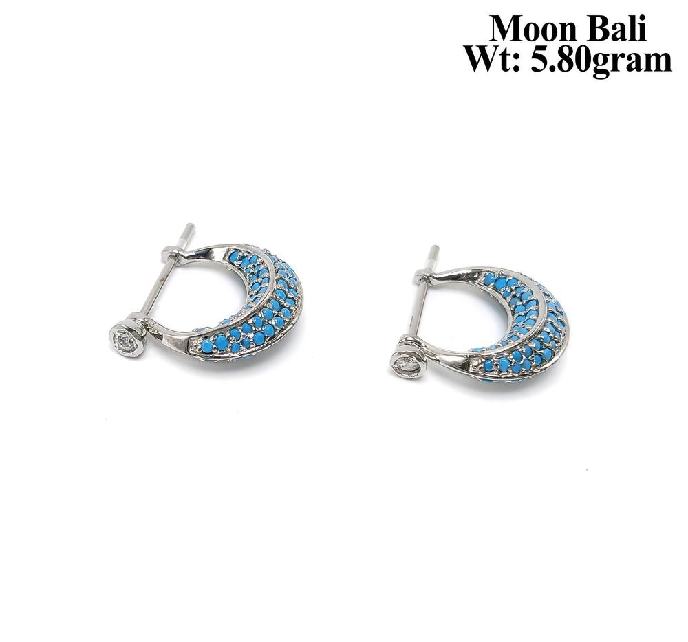 92.5 Silver New Design Moon Bali