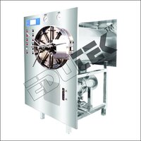 Cylindrical Steam Sterilizer Double Door