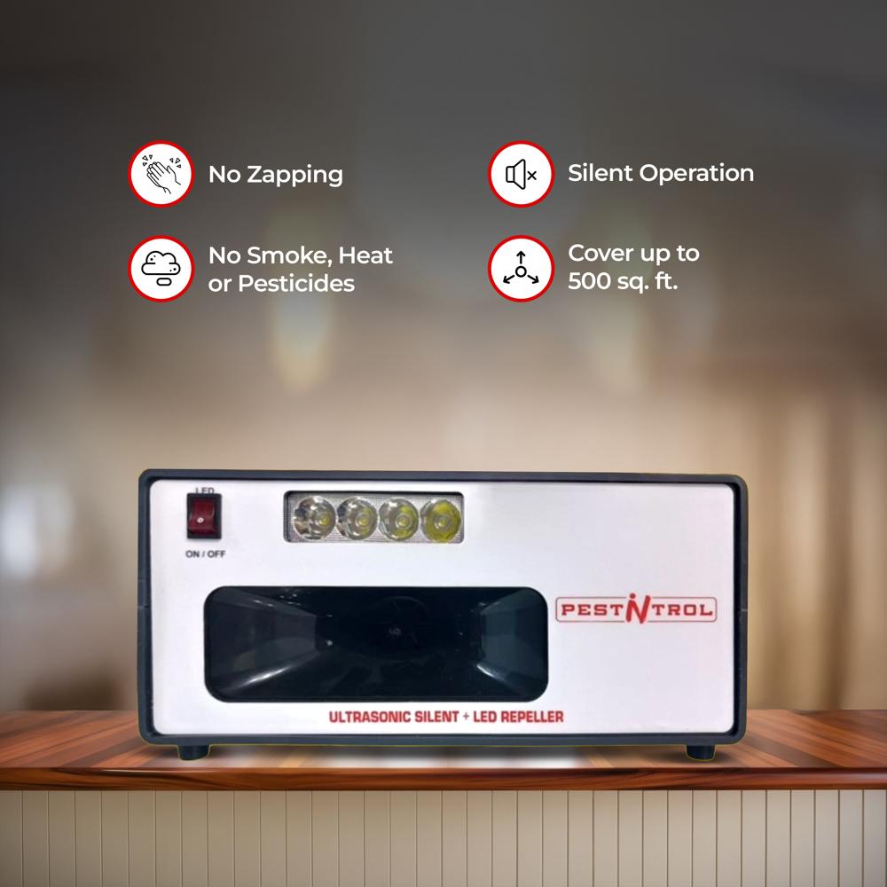 PNT1100+ Silent LED Ultrasonic Repeller