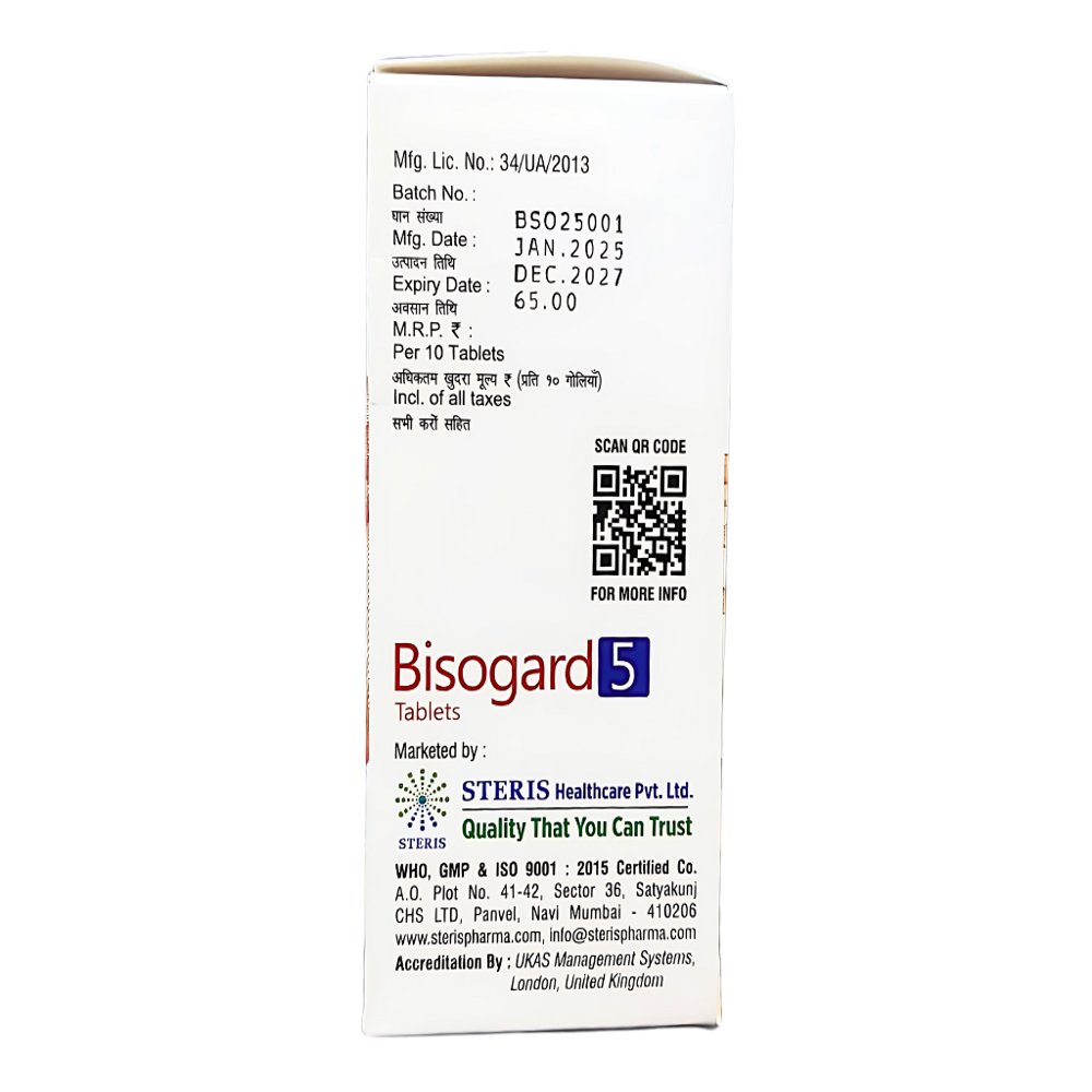 Bisoprolol 5mg