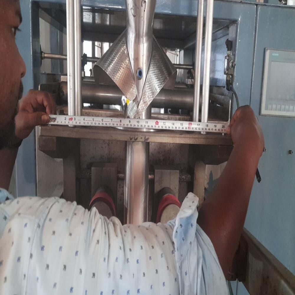 Pouch packaging coller suit