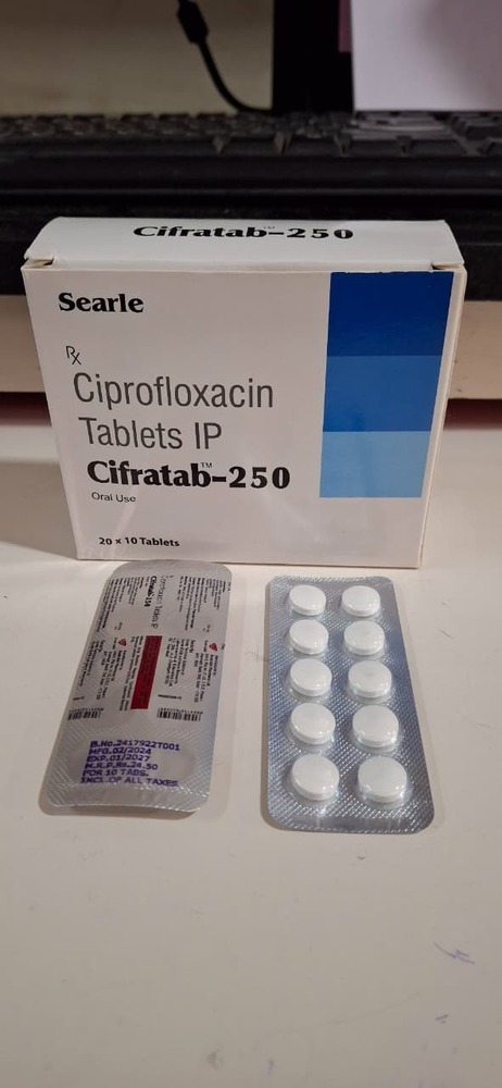CIPROFLOXACIN 250 MG  TABLETS IP