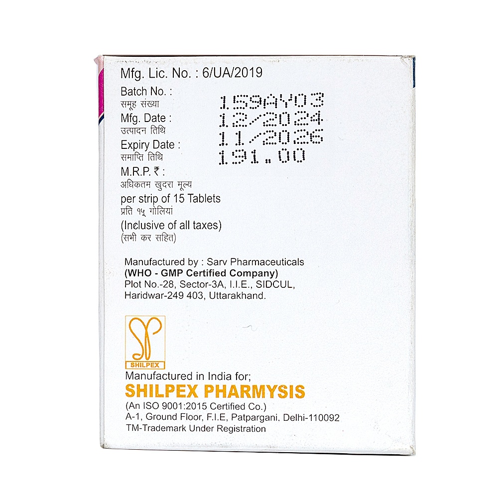 40mg Telmisartan And 12.5mg Hydrochlorothiazide Tablets