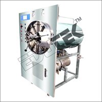 Cylindrical Steam Sterilizer Single Door