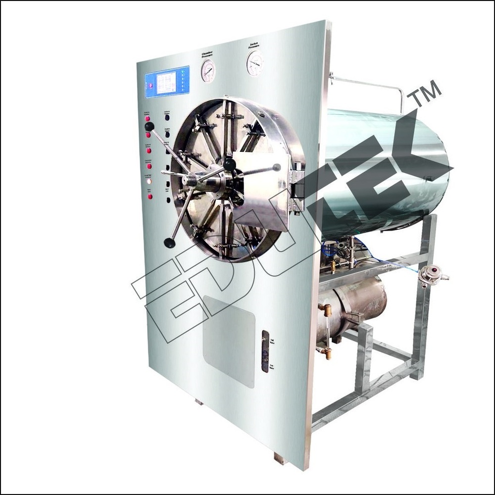 Cylindrical Steam Sterilizer Single Door