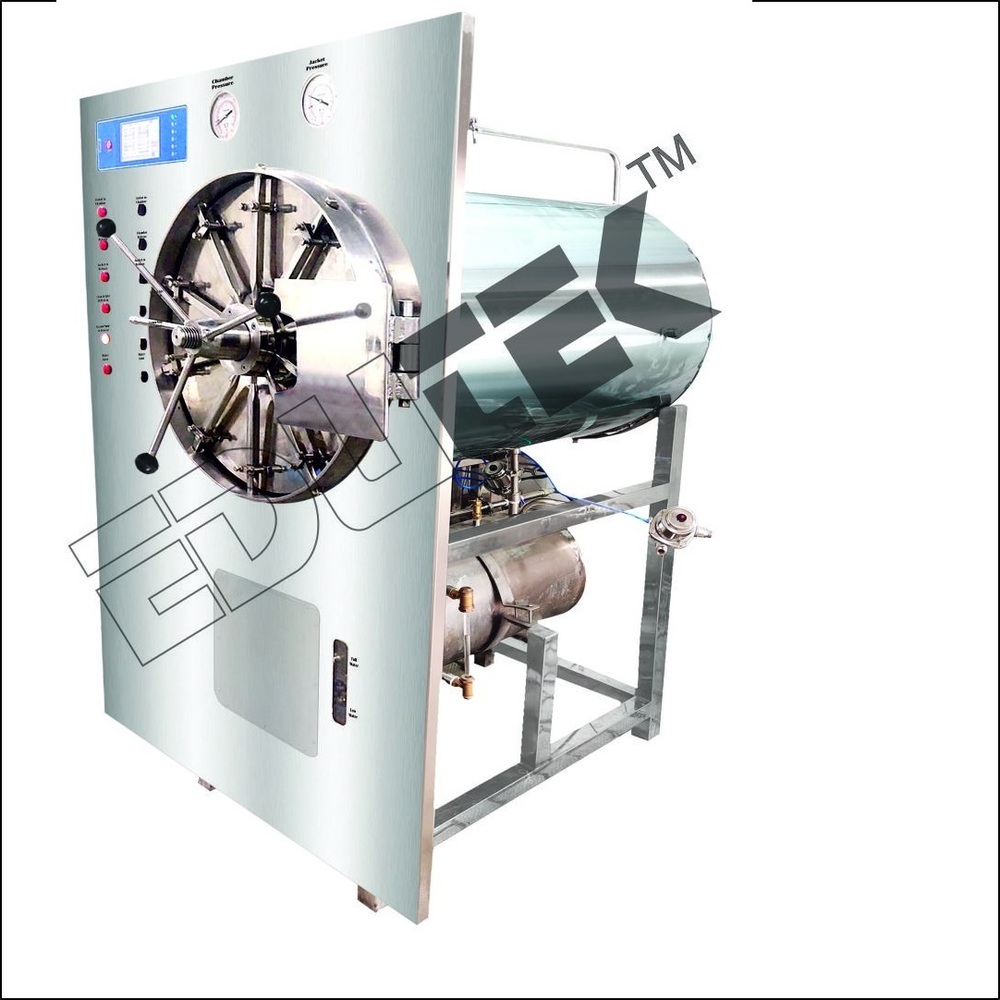 Cylindrical Steam Sterilizer Single Door
