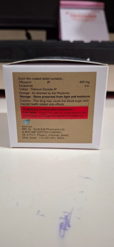 OFLOXACIN 400 MG TABLET