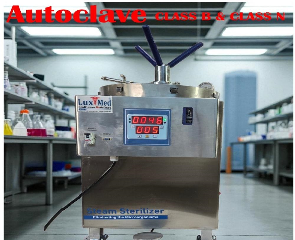 Flyer Autoclave Type -B - Capacity: 50 Ltr