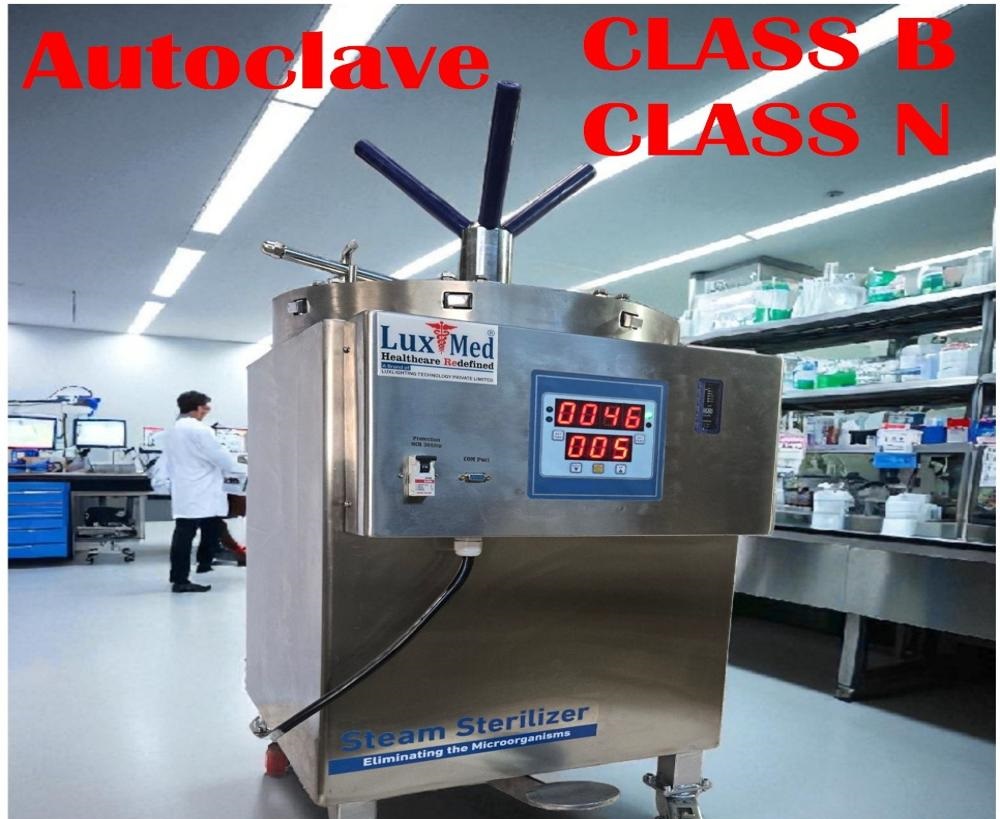 Flyer Autoclave Type -B - Capacity: 50 Ltr