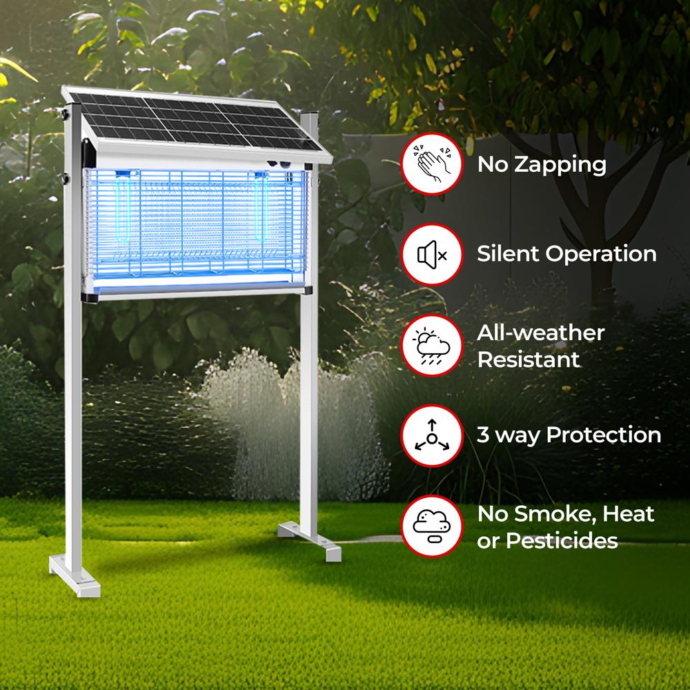 40w Moskiteer Outdoor Solar Mosquito Killer