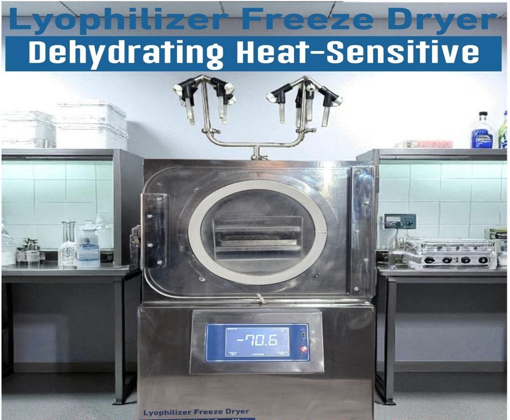 Lyophilizer Freeze Dryer - Dimension (L*w*h): 820*695*600 Millimeter (Mm)