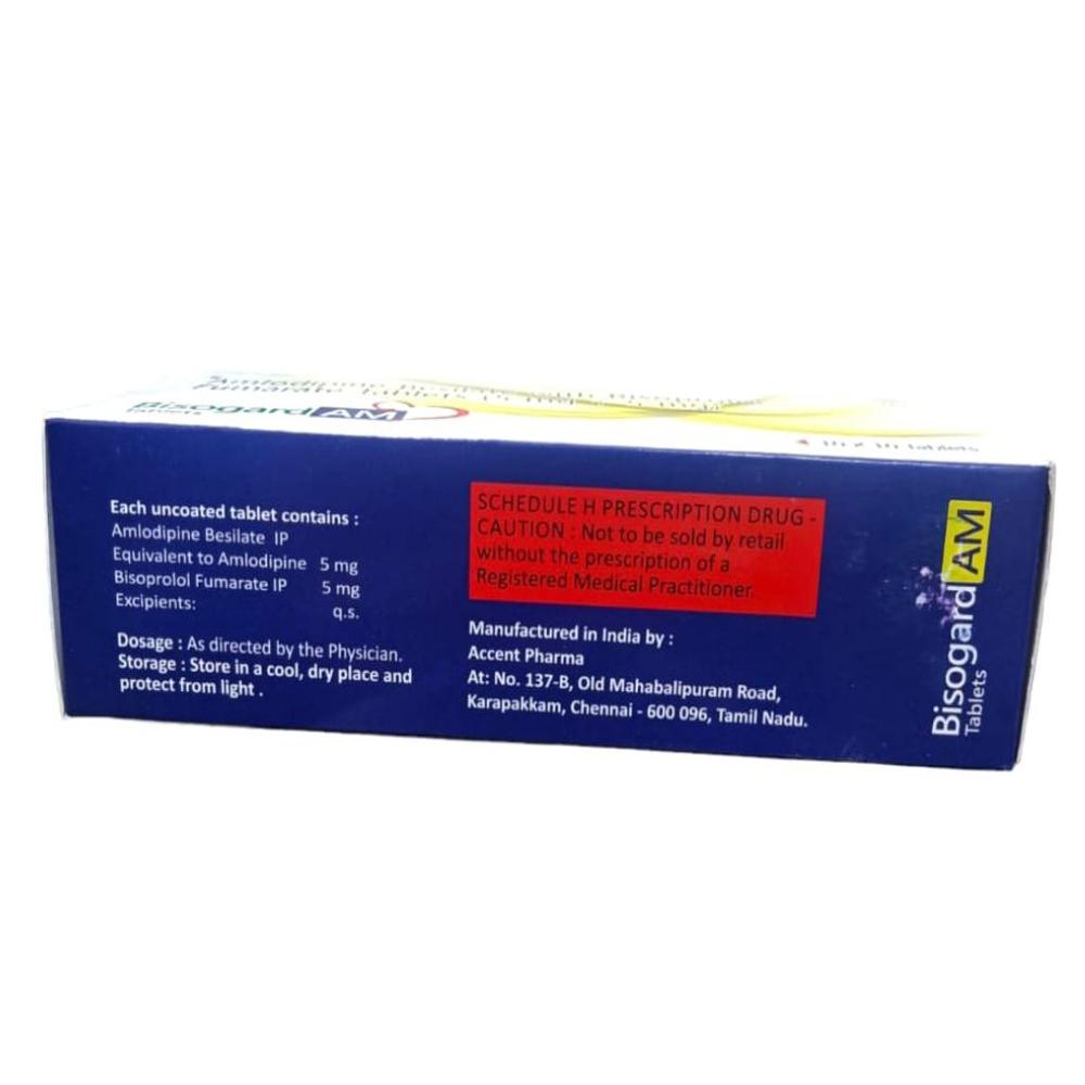 Amlodipine (5mg), Bisoprolol (5mg)