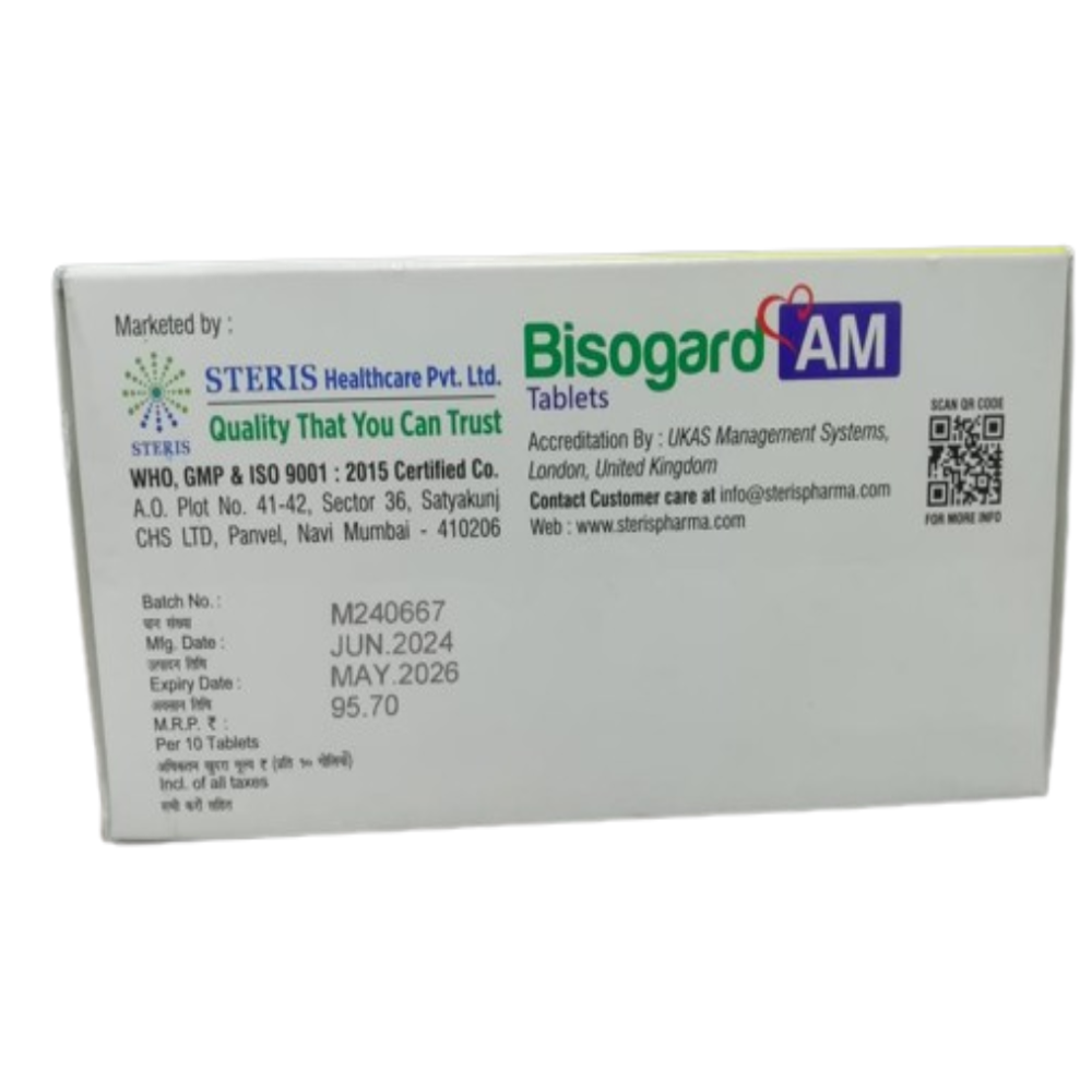 Amlodipine (5mg), Bisoprolol (5mg)