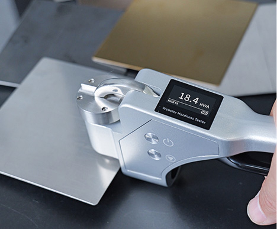 0.4 - 8 mm Digital Webster Hardness Tester with data storage and APP