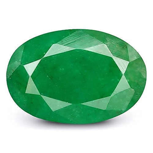 Natural Green Emerald Gemstone - Diamond Cut: Very Good