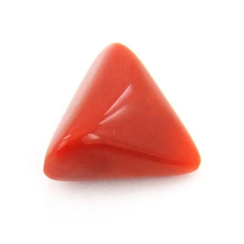 Natural Red Coral - Diamond Cut: Very Good