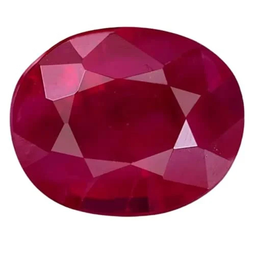 Natural Ruby Gemstone - Diamond Color: Pink