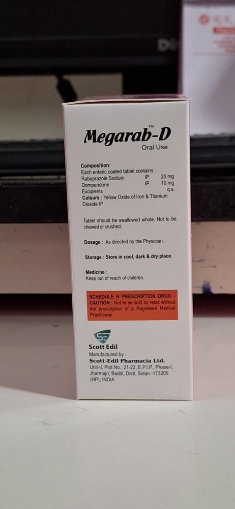 RABEPRAZOLE + DOMPERIDONE TABLETS