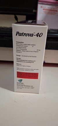 PANTAPERAZOLE 40 MG TABLET