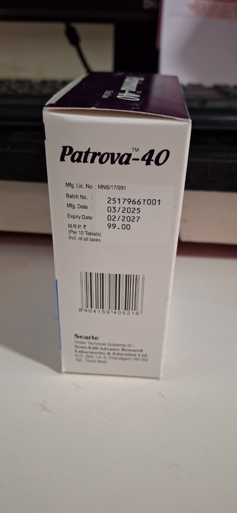 PANTAPERAZOLE 40 MG TABLET