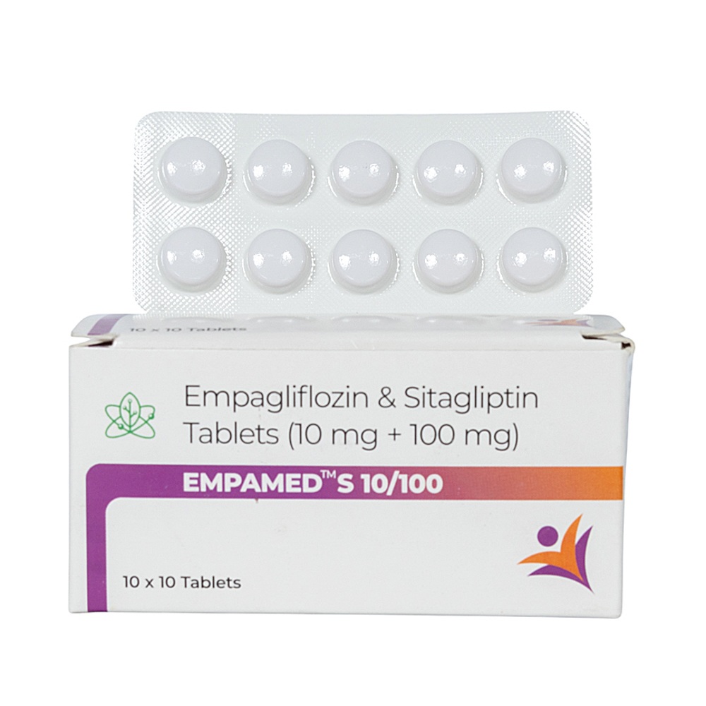 Empagliflozin 10mg & Sitagliptin 100mg Tablets