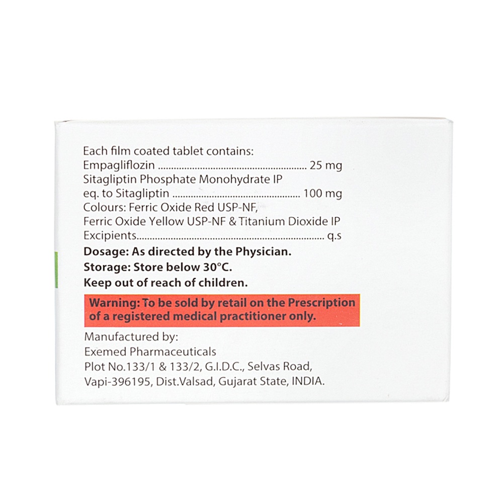 Empagliflozin And Sitagliptin Tablets