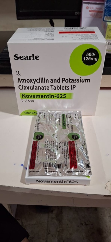 AMOXYCILLIN + POTASSIUM CLAVUNATE 625 MG TABLET