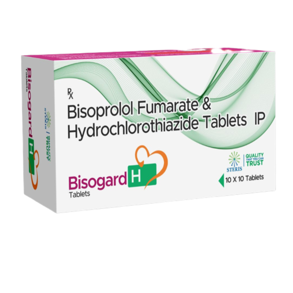 Bisoprolol Fumarate  5mg & Hydrochlorthiazide 12.5mg