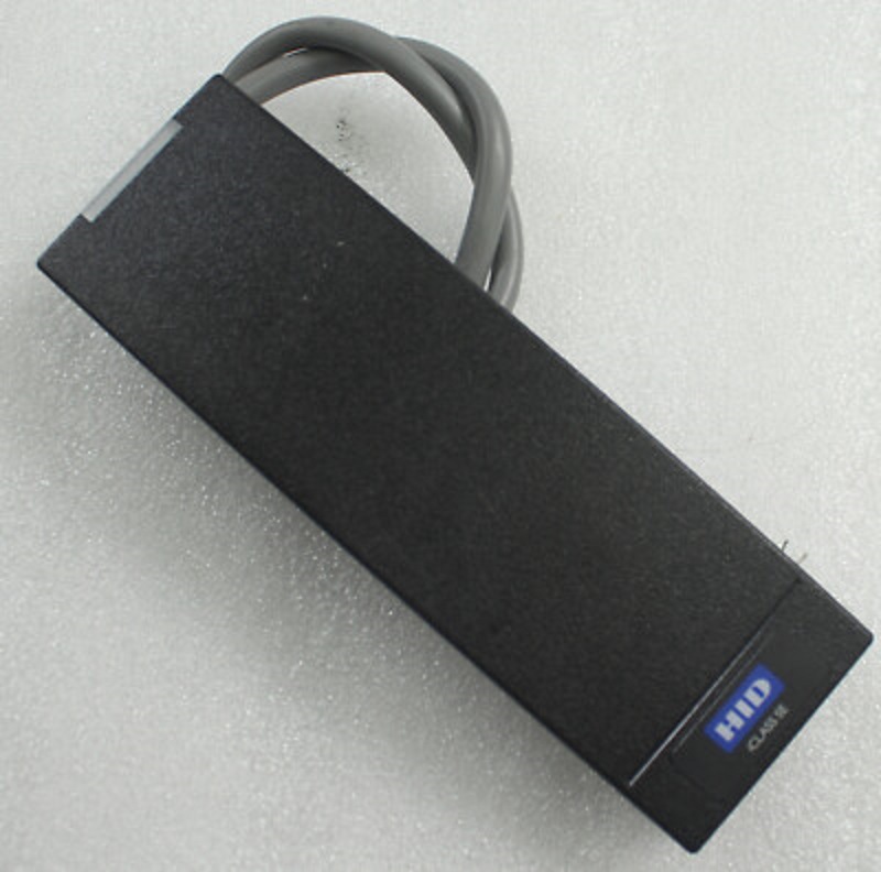 R15 HID Access Card Reader, RS232, Black