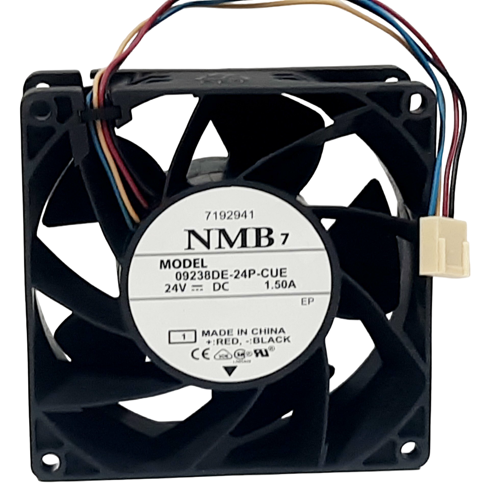 Nmb 09238De-24P-Cue Axial Fan - Color: Black