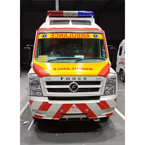 Mortuary Van On Force Traveller - Color: White