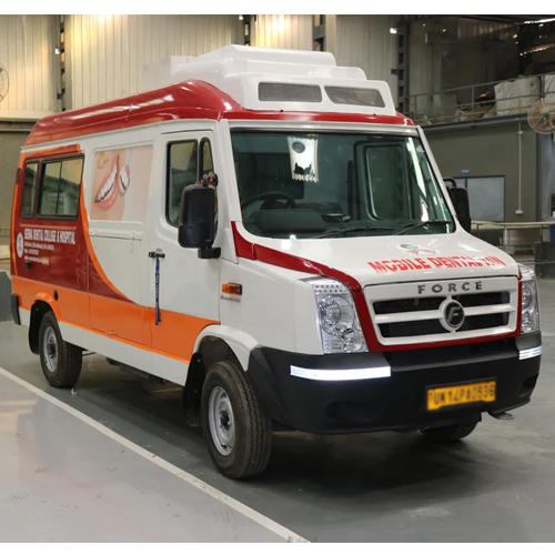 Dental Van On Force Traveller - Color: White