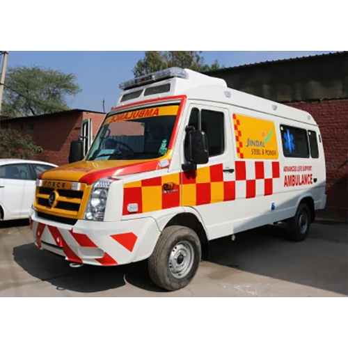 Force Traveller Basic Life Support Ambulance - Color: White(Base)