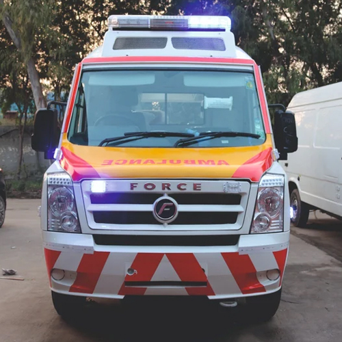 3350 Force Traveller Ambulance - Color: White