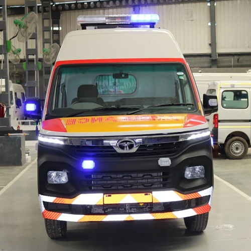 Tata Winger Advance Life Support Ambulance - Color: White