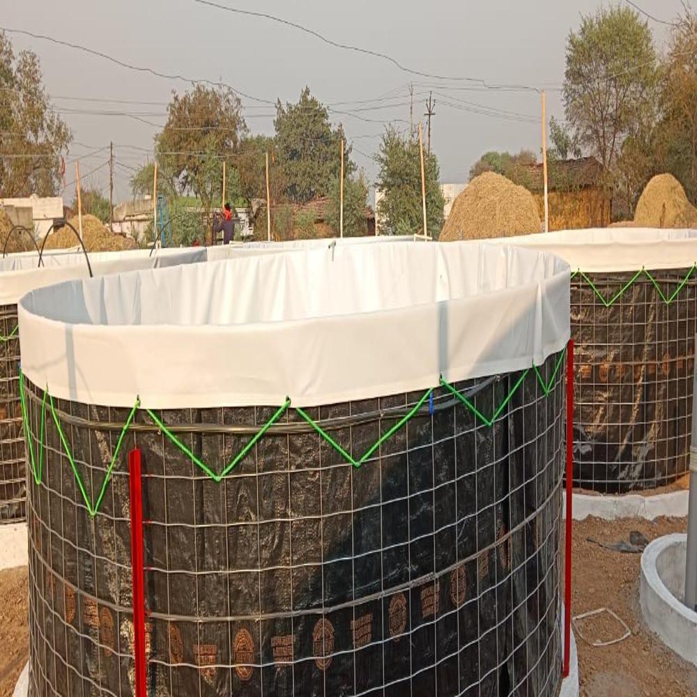 Biofloc Fish Farming Tank 5 Diameter 950gsm (15625 Liter ) - Color: Green