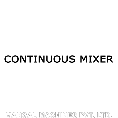 निरंतर मिक्सर