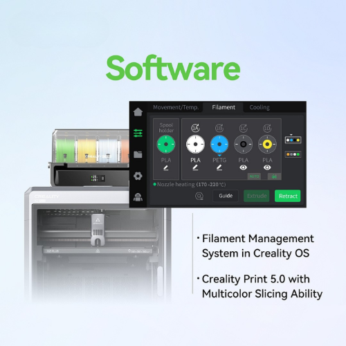 Creality K2 Plus Combo 3d Printer - Automation Grade: Semi Automatic