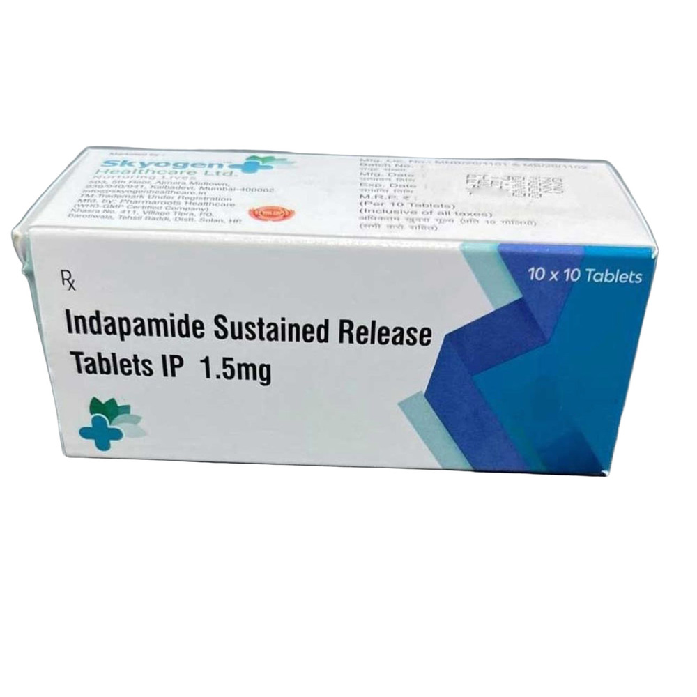 1.5mg Indapamide Sustained Release Tablets - Drug Type: General Medicines