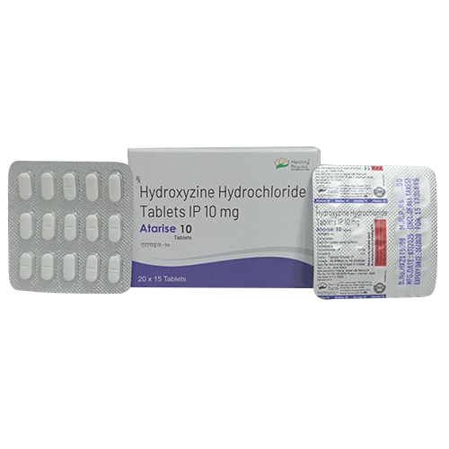 10Mg Hydroxyzine Hydrochloride Tablets - Drug Type: General Medicines
