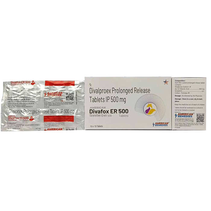 500Mg Divalproex Prolonged Realease Tablets - Drug Type: General Medicines