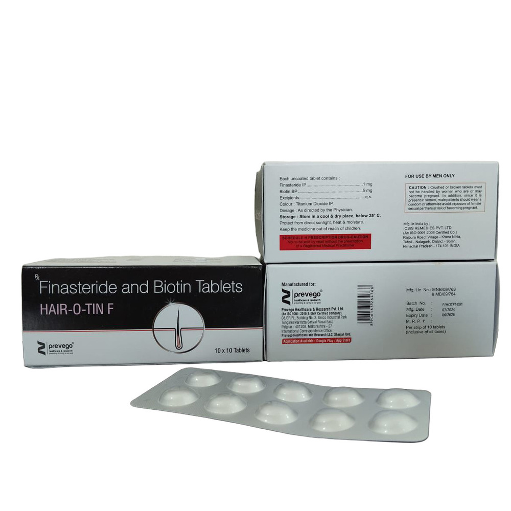 Finasteride And Biotin Tablets - Drug Type: General Medicines