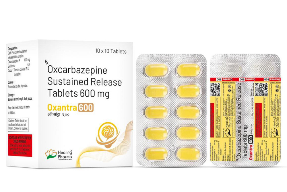 600mg Oxacarbazepine Sustained Realease Tablets