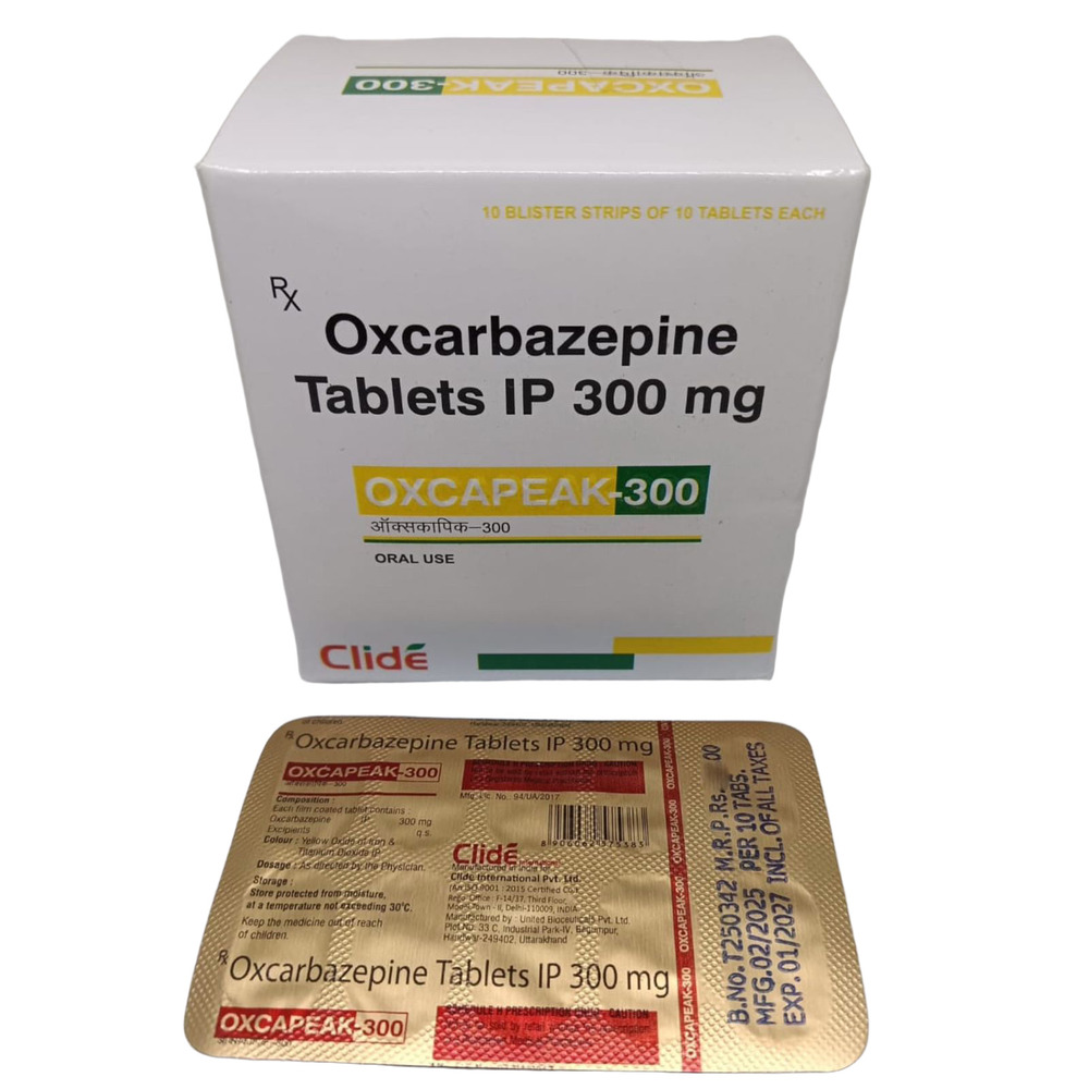 300Mg Oxcarbazepine Tablets - Drug Type: General Medicines