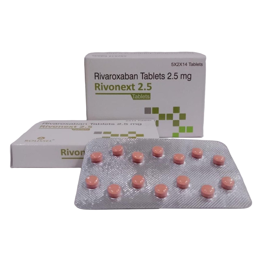 2.5mg Rivaroxabar Tablets